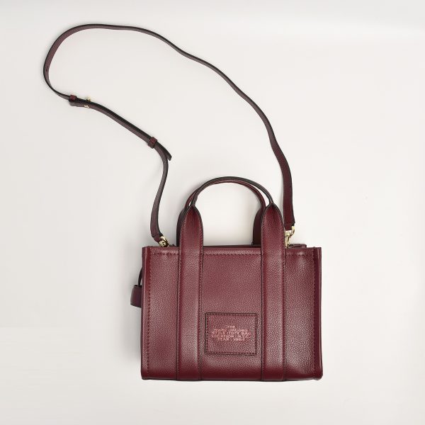 Marc Jacobs Shopping Tote Bag Deep Red - Image 4