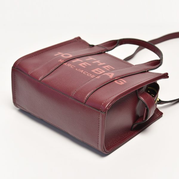 Marc Jacobs Shopping Tote Bag Deep Red - Image 6