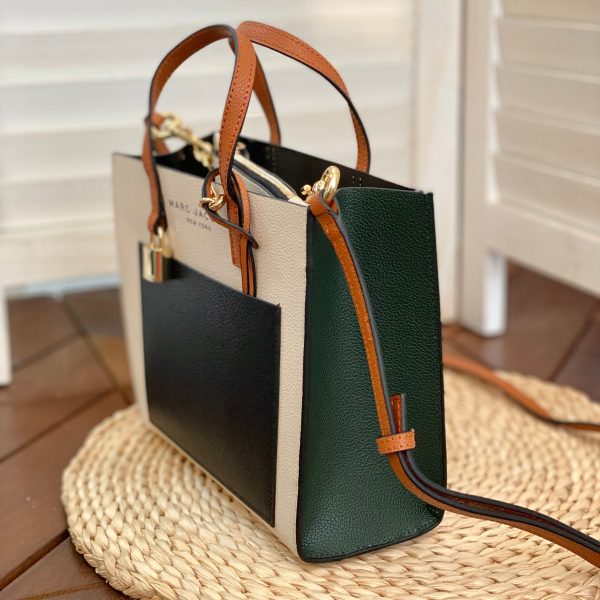 Marc Jacobs leather tote bag Marc Jacobs shopping bag A - Image 3