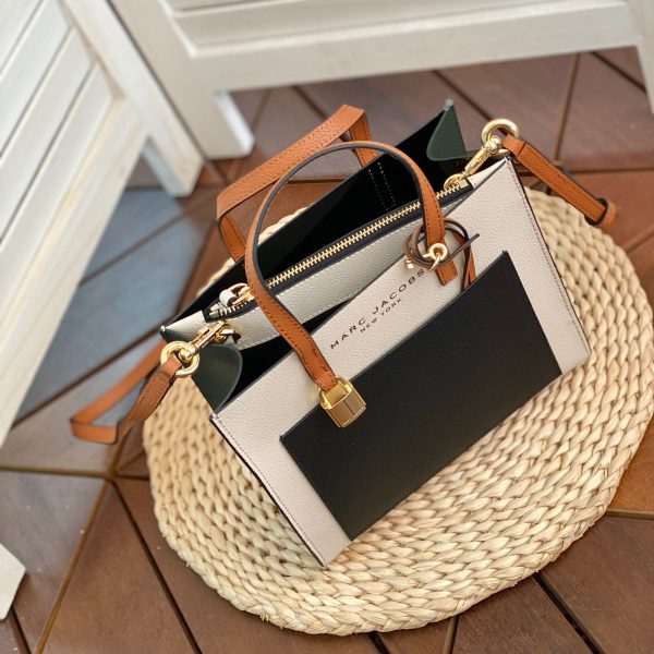 Marc Jacobs leather tote bag Marc Jacobs shopping bag A - Image 4