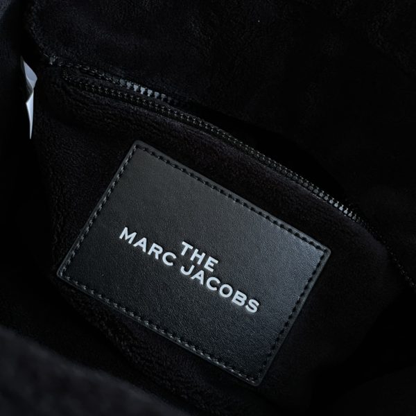 Marc Jacobs Tote Bag Autumn And Winter New Towel Bag Feels Soft And Comfortable With Long Shoulder Strap Detachable Adjustable Dust Bag Black - Image 8