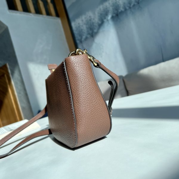 Marc Jacobs New Pure Original Half-Circle Messenger Bag Leather Shoulder Strap Adjustable Dust Bag A - Image 4