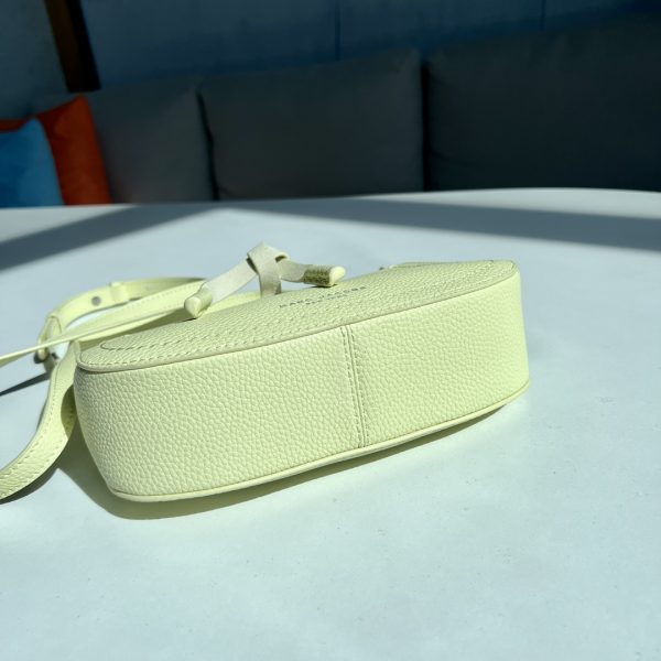 Marc Jacobs New Pure Original Half-Circle Messenger Bag Leather Shoulder Strap Adjustable Dust Bag Green - Image 5