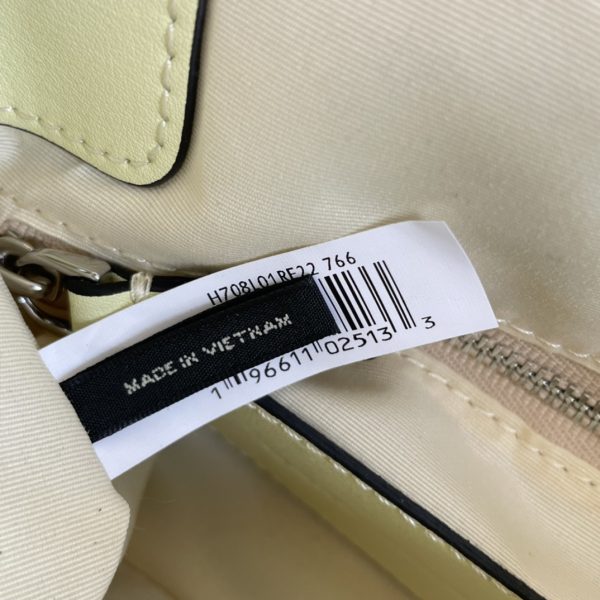The Latest Glossy Calfskin Cross-Body Bag With Mj Shoulder Strap Is Detachable And Adjustable In Length And Dust Bag Green - Image 9