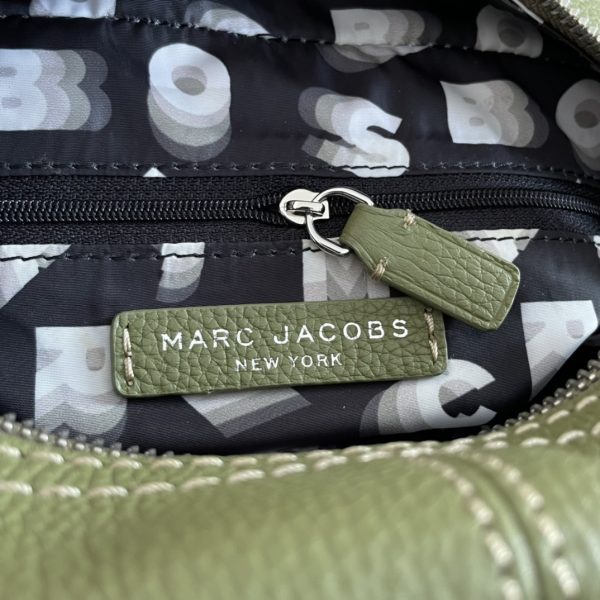 Marc Jacobs Tote Cross-Body Bag Pebbled Top Cowhide Leather Ultra-Soft And Delicate Dust Bag Green - Image 8