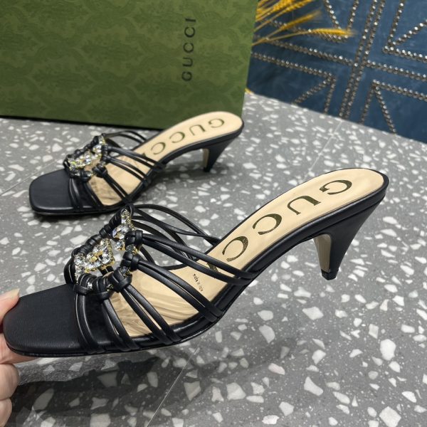Gucci’s new summer crystal-embellished hand-woven sandals F - Image 4
