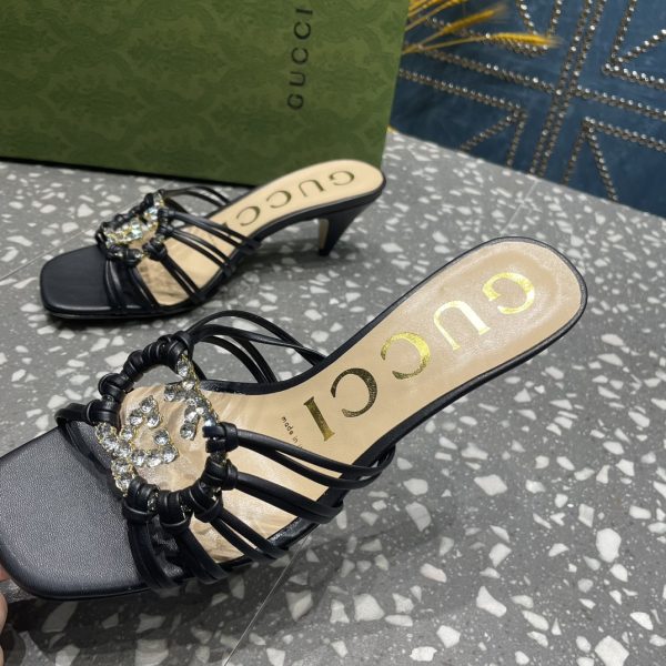 Gucci’s new summer crystal-embellished hand-woven sandals F - Image 5