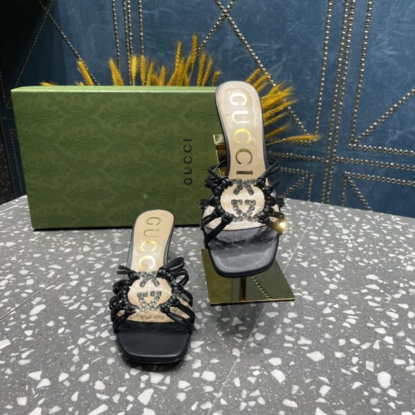 Gucci’s new summer crystal-embellished hand-woven sandals F - Image 7