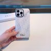 Dior translucent marble all-inclusive mobile phone case