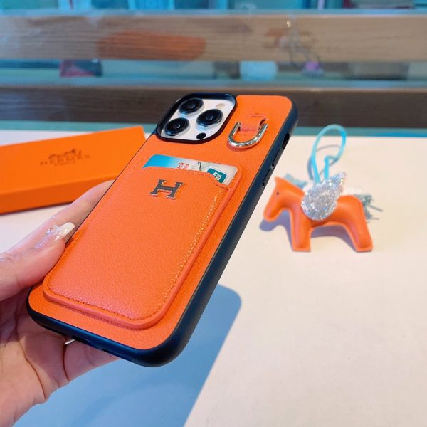 Hermes 2-in-1 card holder mobile phone case - Image 6