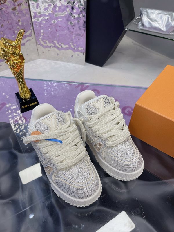 Louis Vuitton fat trainer couple full diamond limited bulingbuling - Image 3