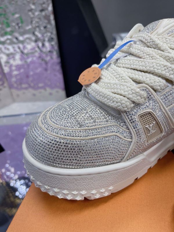 Louis Vuitton fat trainer couple full diamond limited bulingbuling - Image 5