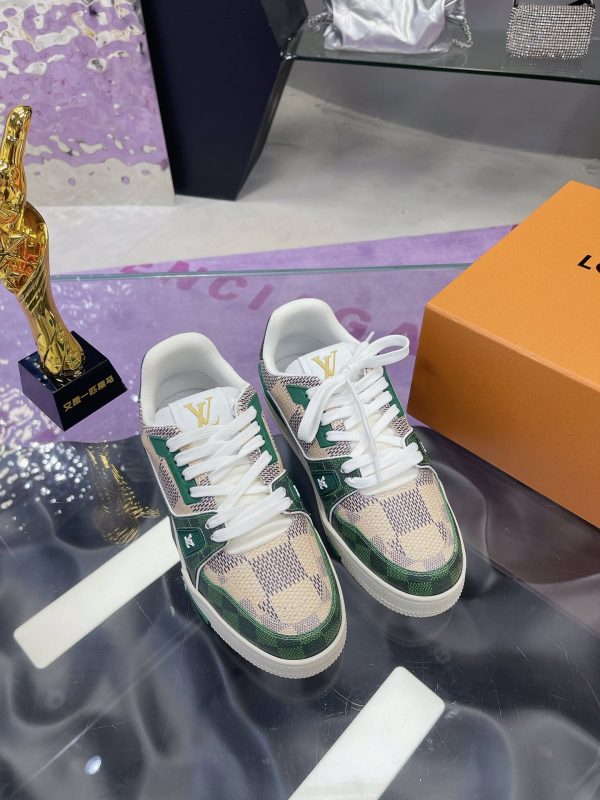 Louis Vuitton Trainer Maxi sneakers Checkerboard series B - Image 4