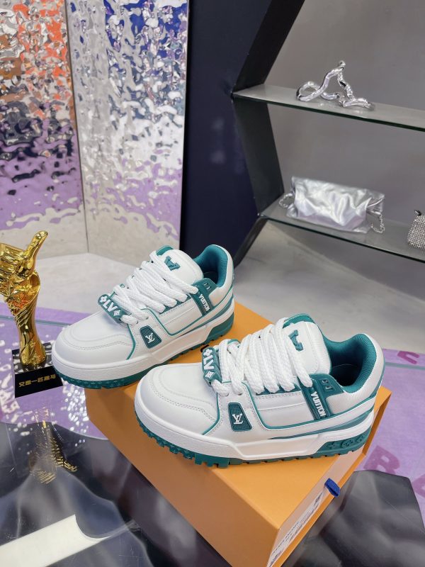 Louis Vuitton fat trainer couple Trainer Maxi Sneakers B - Image 4