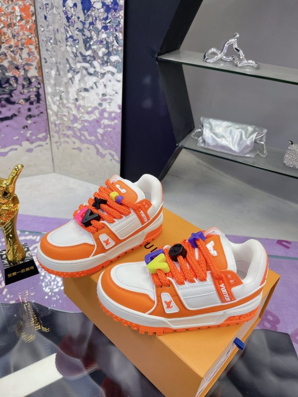 Louis Vuitton fat trainer couple Trainer Maxi Sneakers C - Image 3