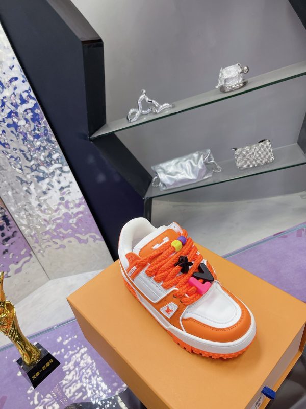 Louis Vuitton fat trainer couple Trainer Maxi Sneakers C - Image 5