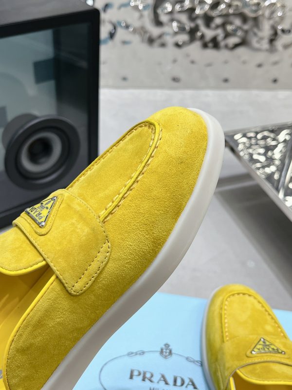 Couples Prada 2023 latest loafers half slippers B - Image 8