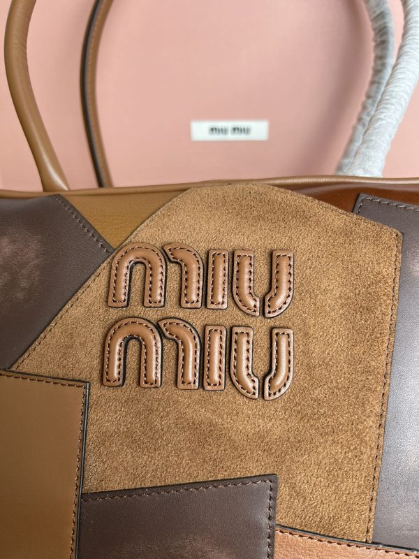 MiuMiu new calfskin briefcase 5BB117-2DD - Image 4