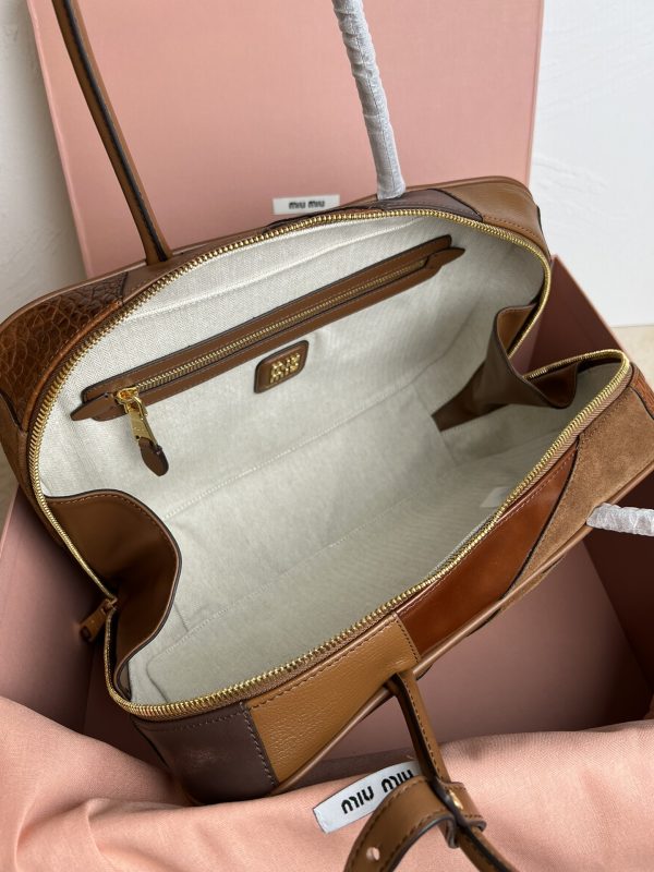 MiuMiu new calfskin briefcase 5BB117-2DD - Image 7