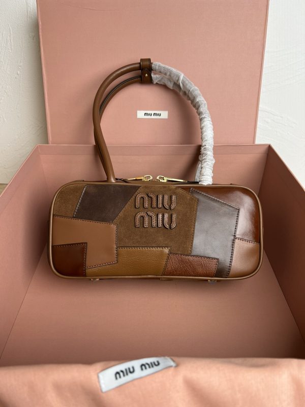 Miumiu new splicing bowling ball B