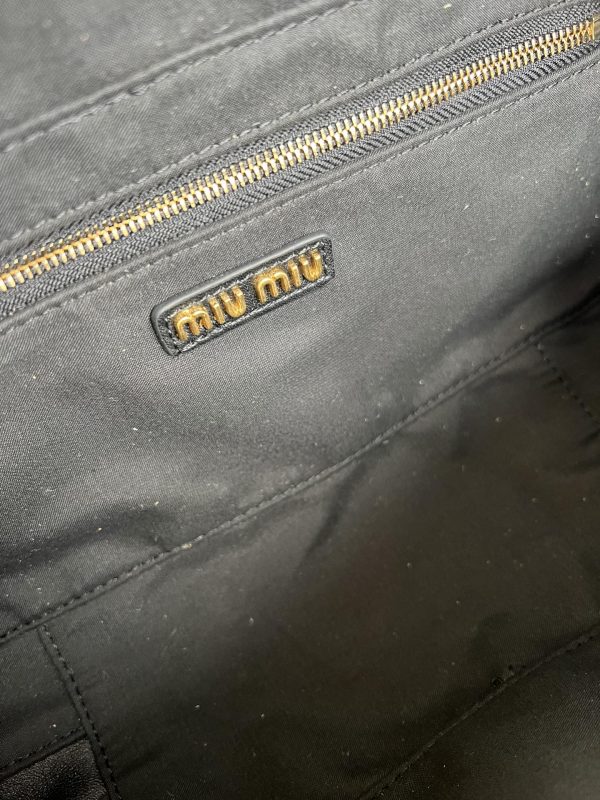 Miumiu new bowling bag white F 5BB148 - Image 8